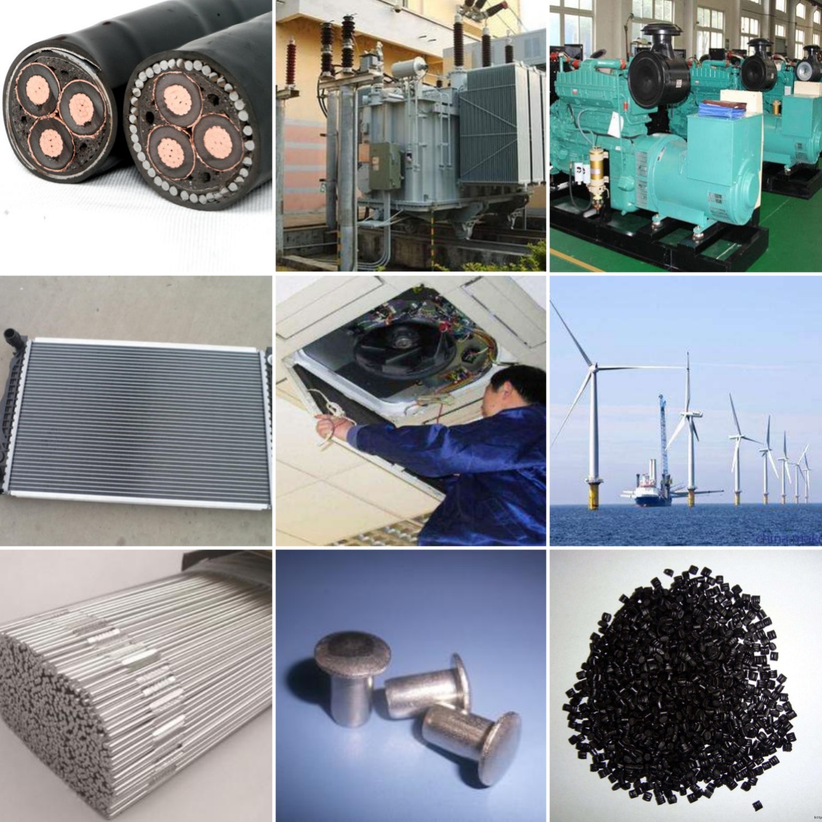 aluminum wire application
