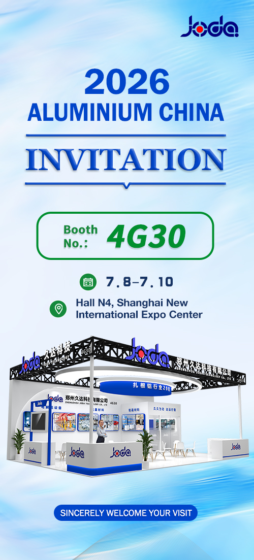 Joda to Showcase at 2026 ALUMINIUM CHINA